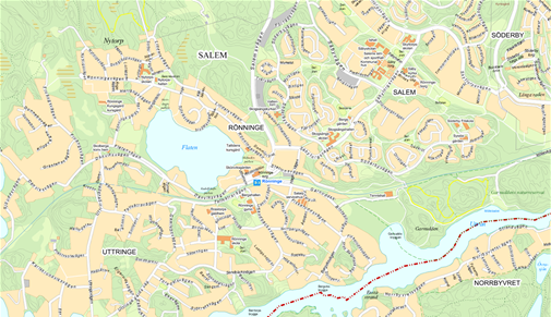 Kartor och geografisk information, GIS | Salems Kommun